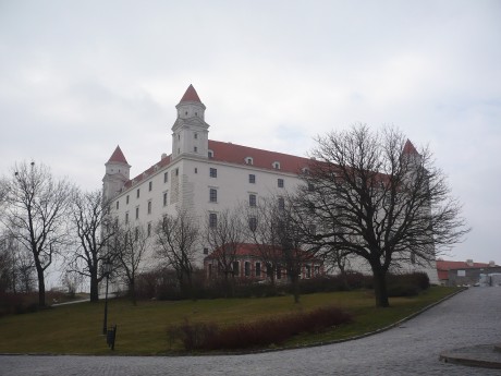 Bratislavský hrad. 